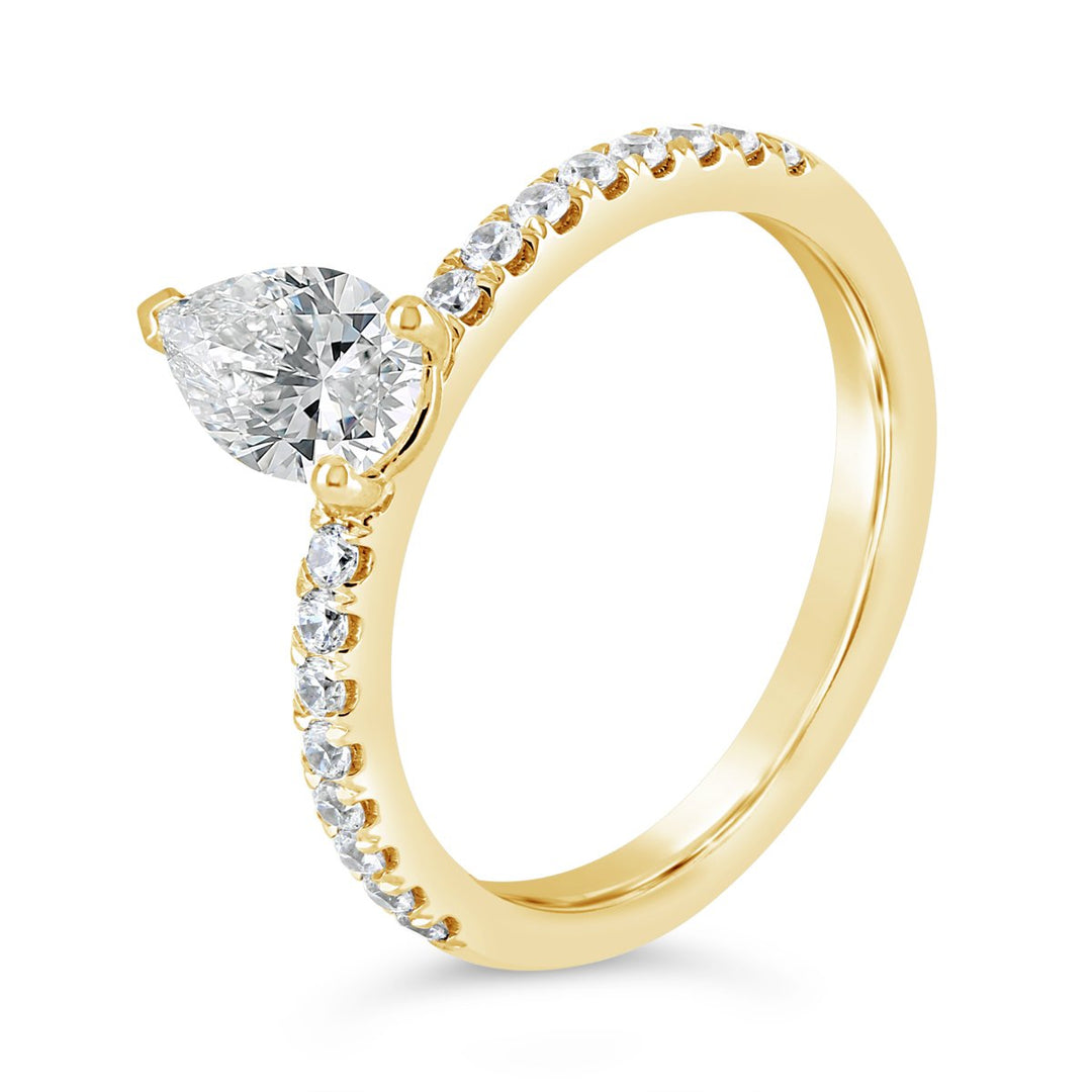 Classic Diamond Engagement Ring - The Diamond Guys