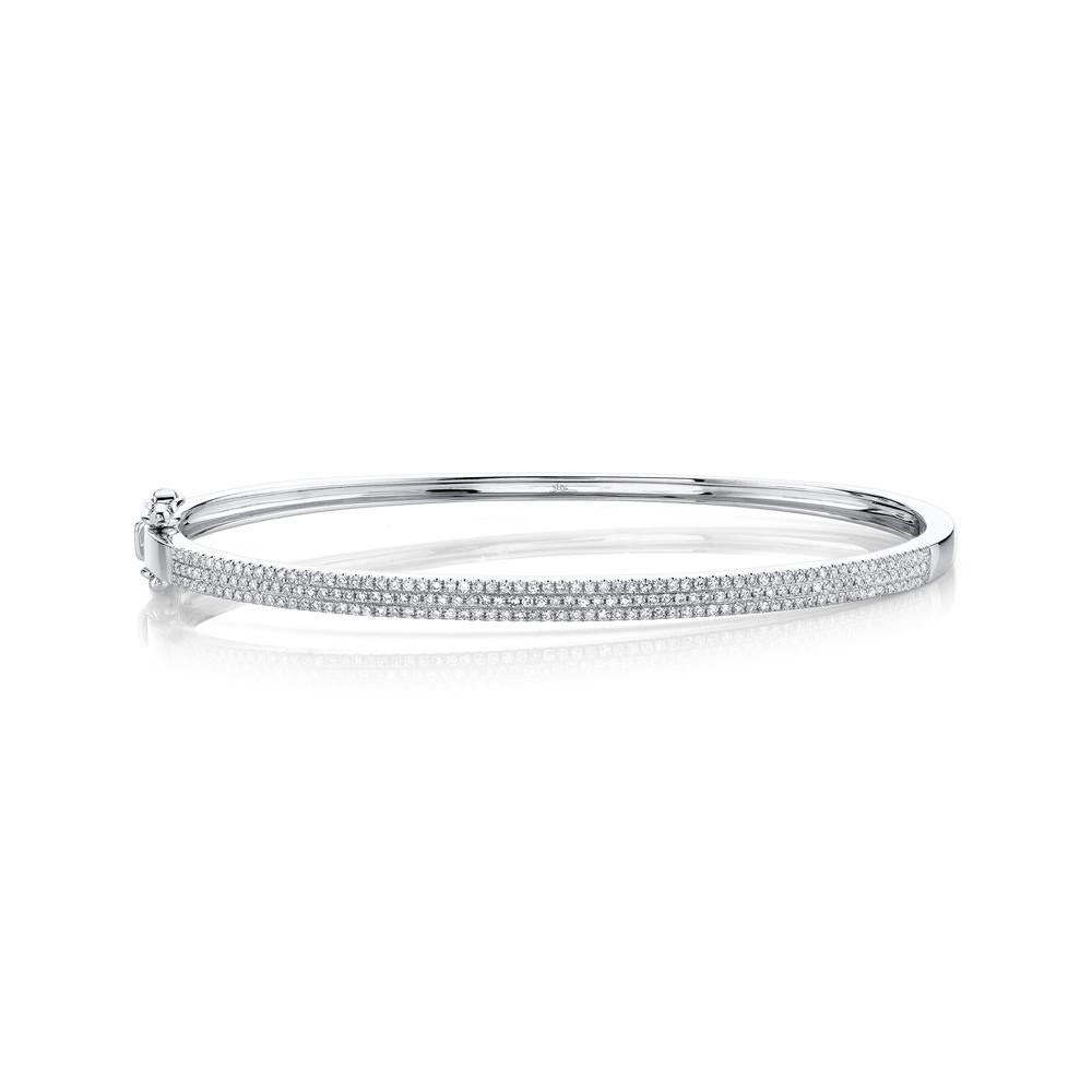 Shy Creation Diamond Pave Bangle