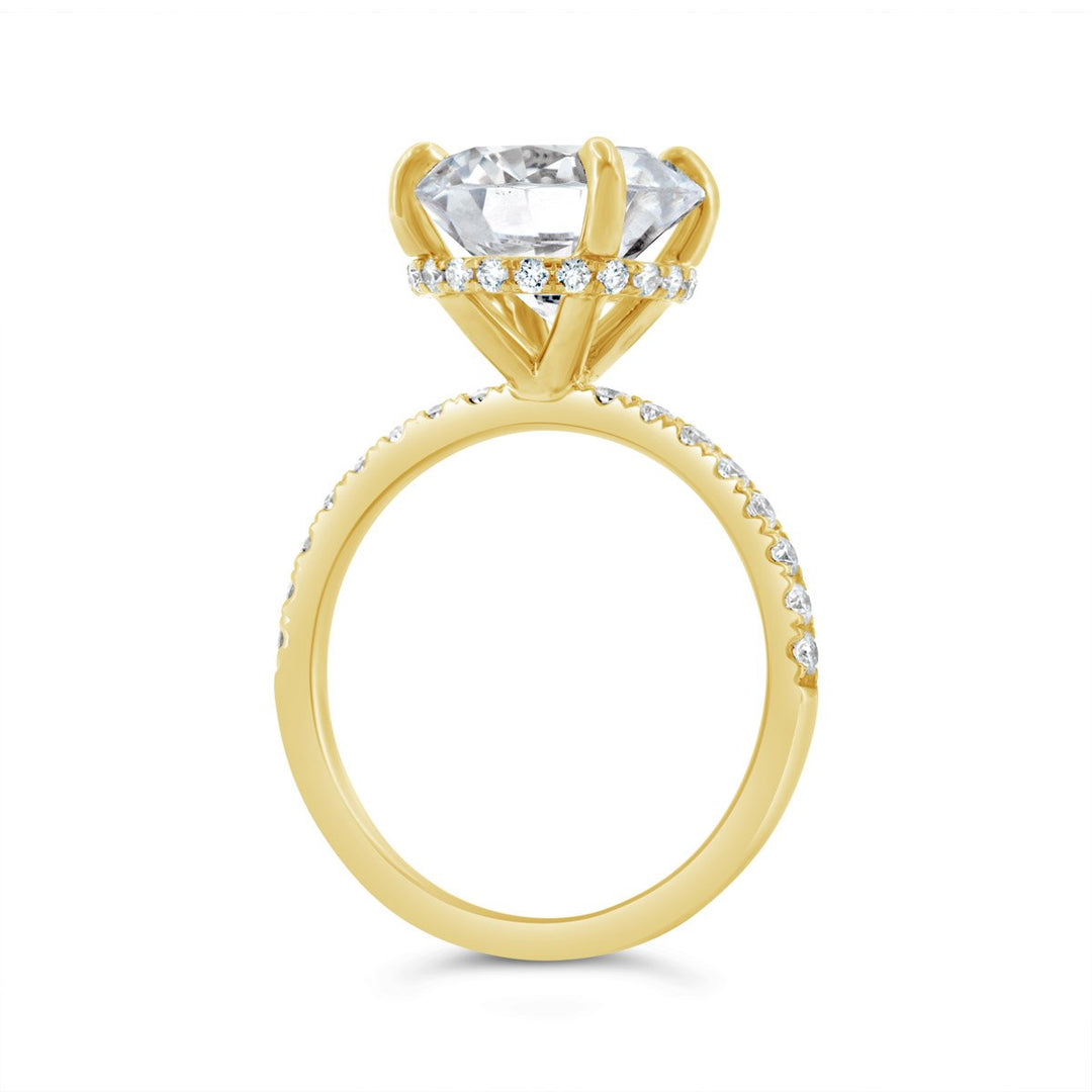 Pave Engagement Ring Diamond Collar - MR95241