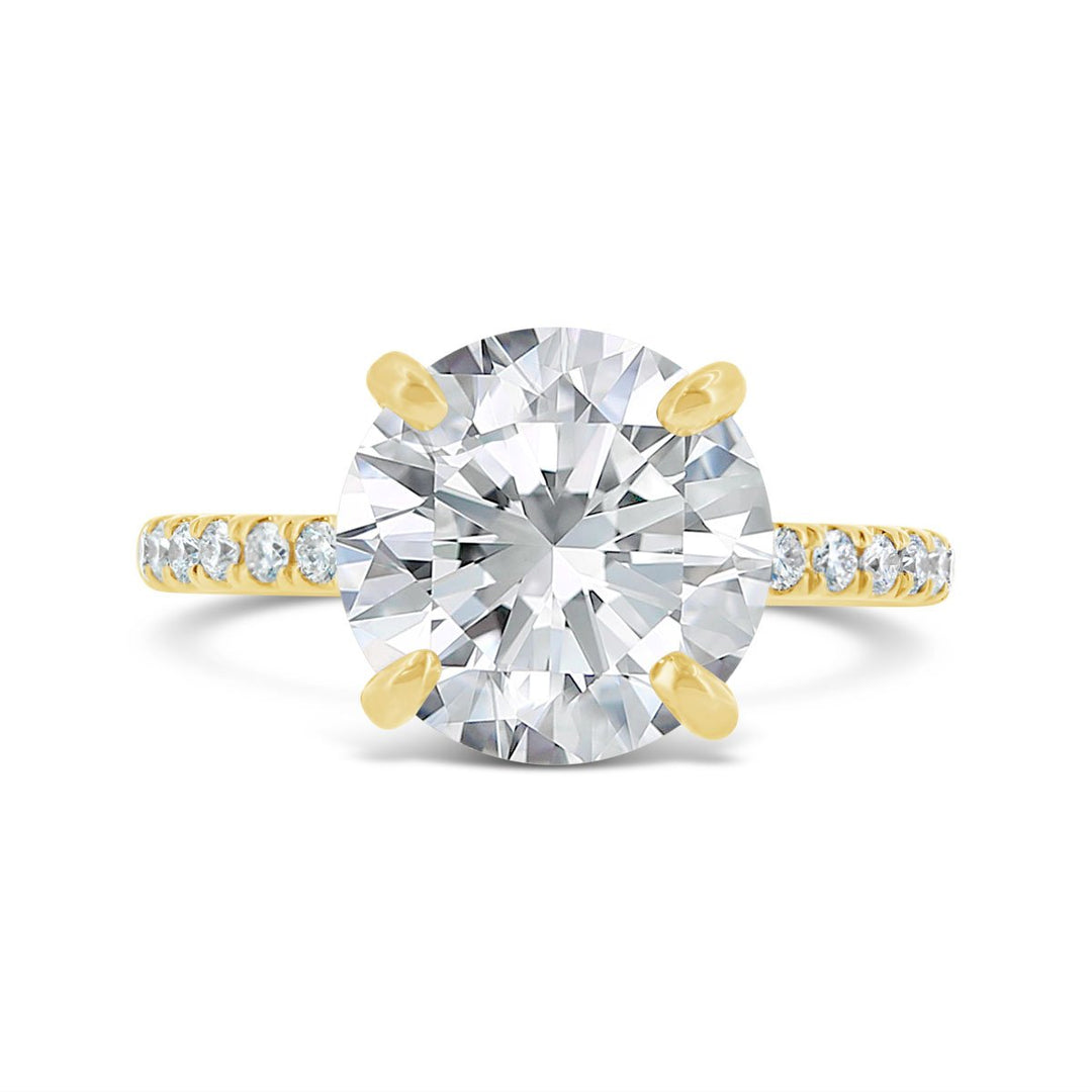 Pave Engagement Ring Diamond Collar - MR95241