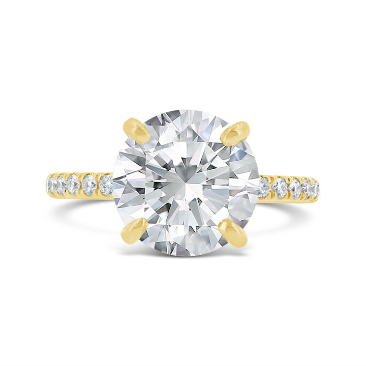 Pave Engagement Ring Diamond Collar - MR95241