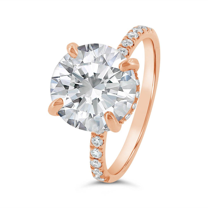 Pave Engagement Ring Diamond Collar - MR95241