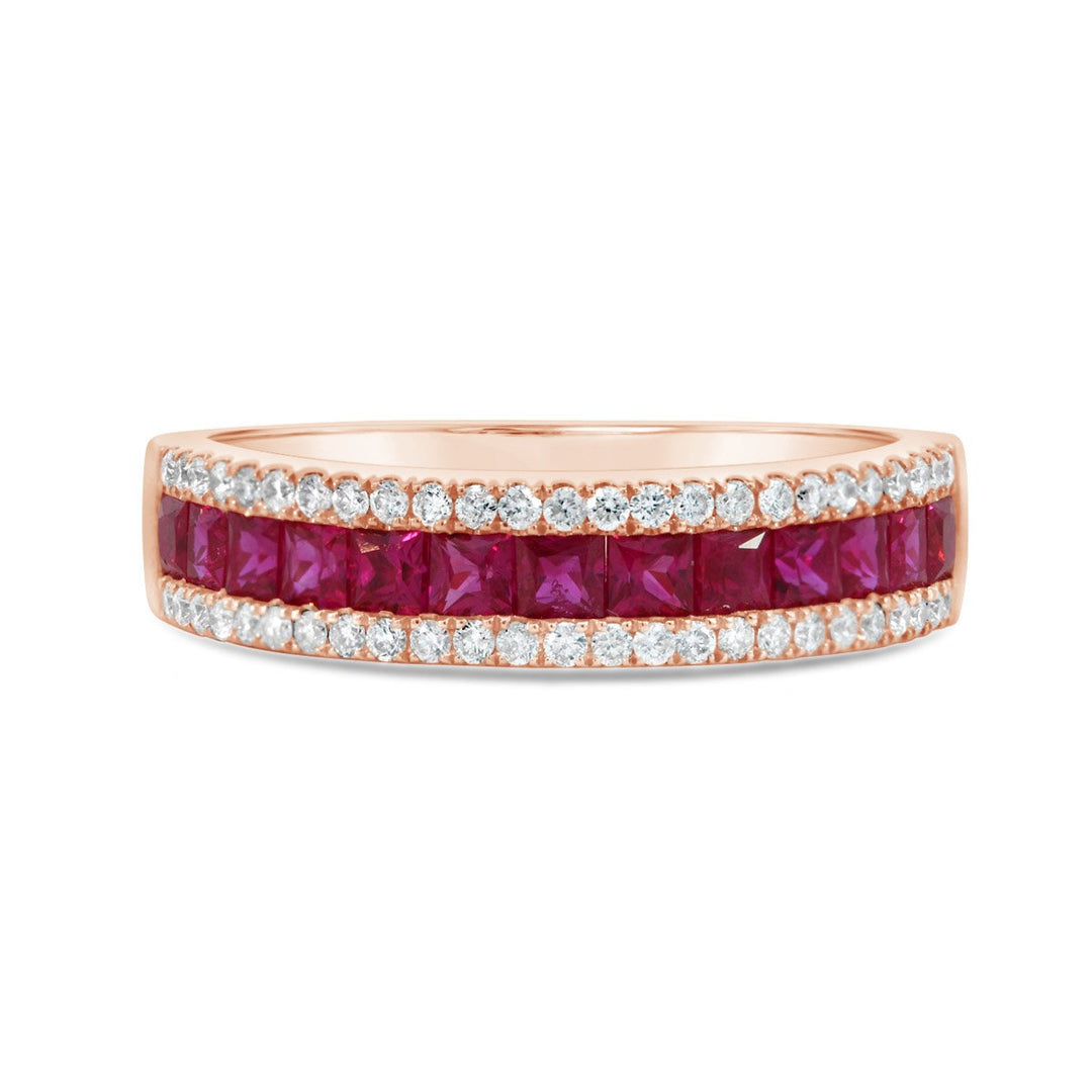 Diamond & Ruby Band - KR1003/RU