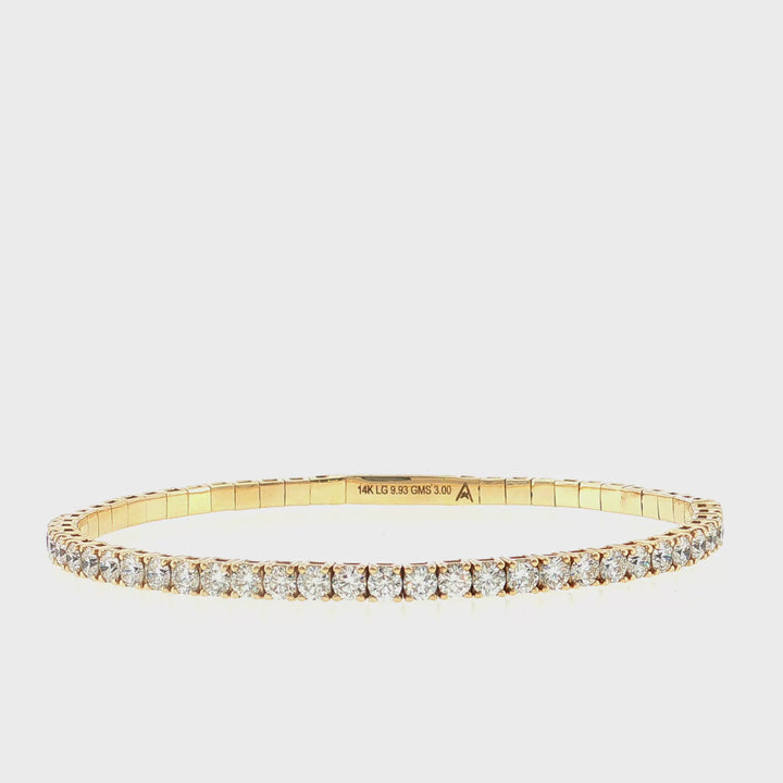 Lab. Grown Diamond Flexy Bracelet