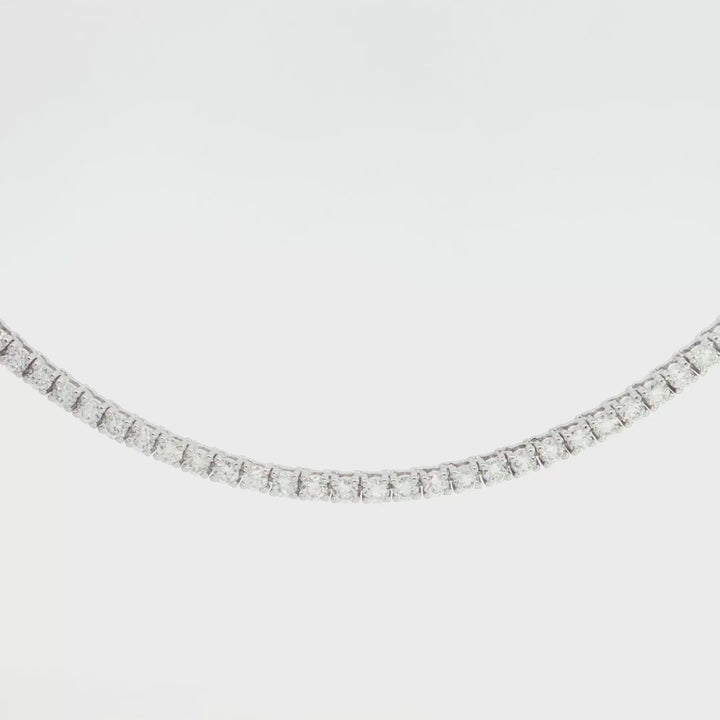 Lab Grown Diamond Tennis Necklace - (7.00 ct. total weight)