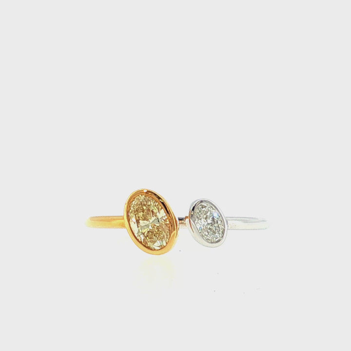 Open Band Fashion Ring