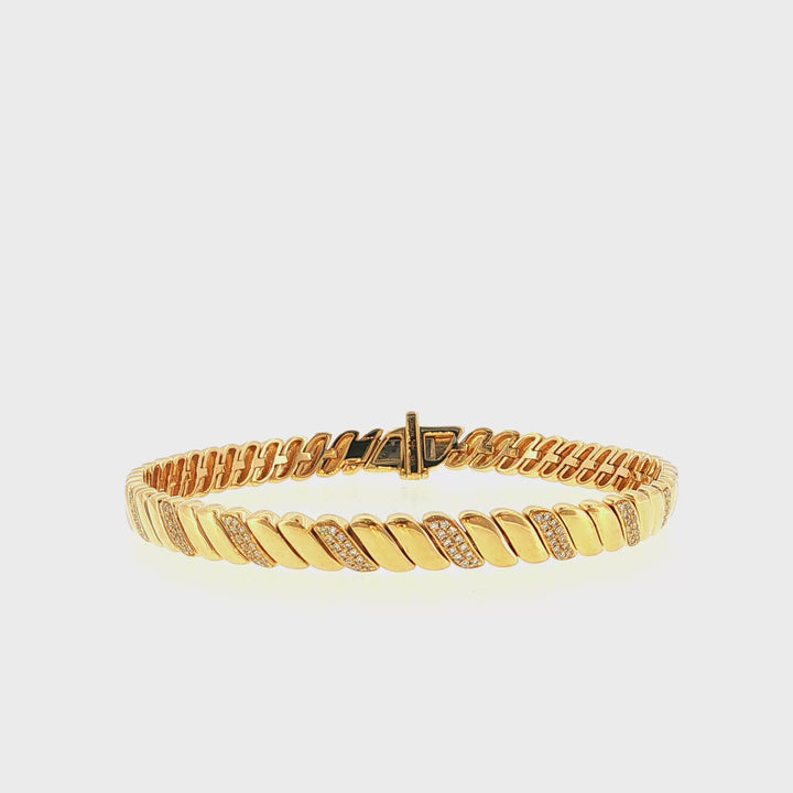 Pave Diamond Bracelet