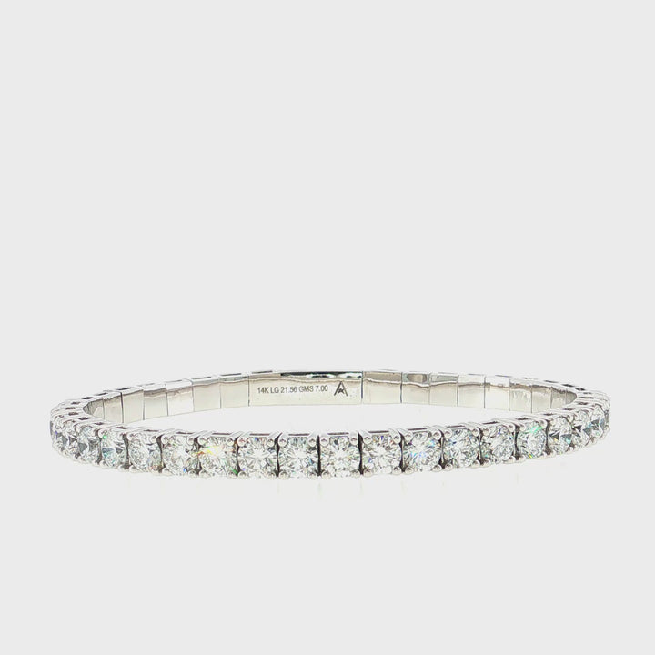 Lab. Grown Diamond Flexy Bracelet