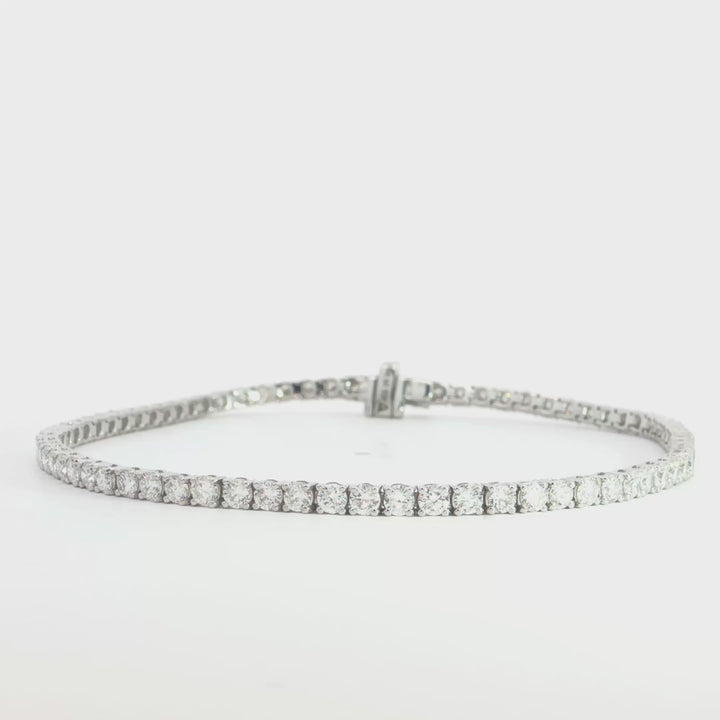 Lab Grown Diamond Tennis Bracelet - (3.00 ct. total weight)