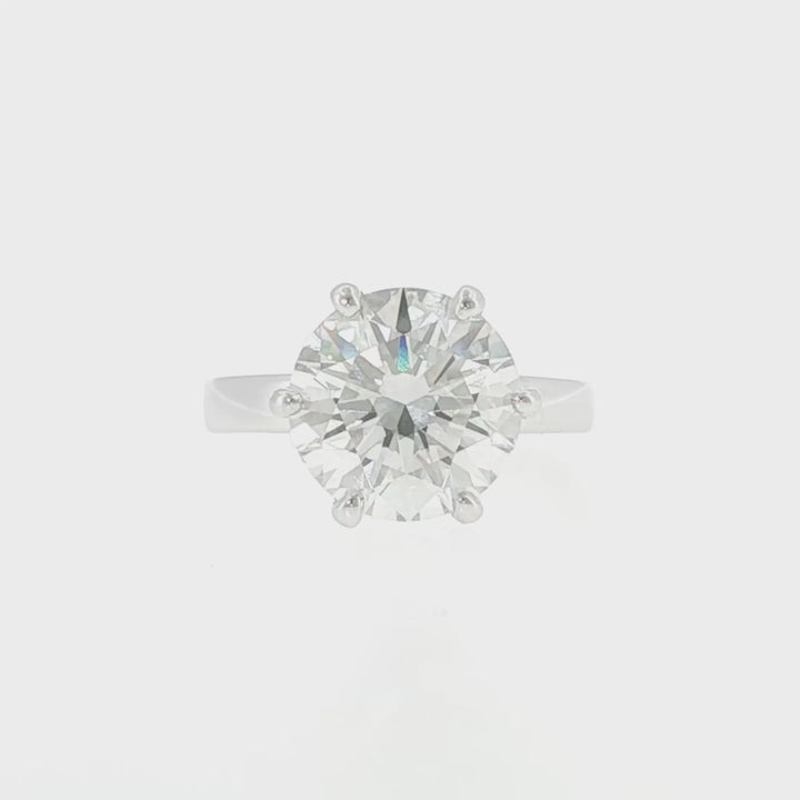 Six Prong Lab Grown Diamond Solitaire Ring - SH810/2060