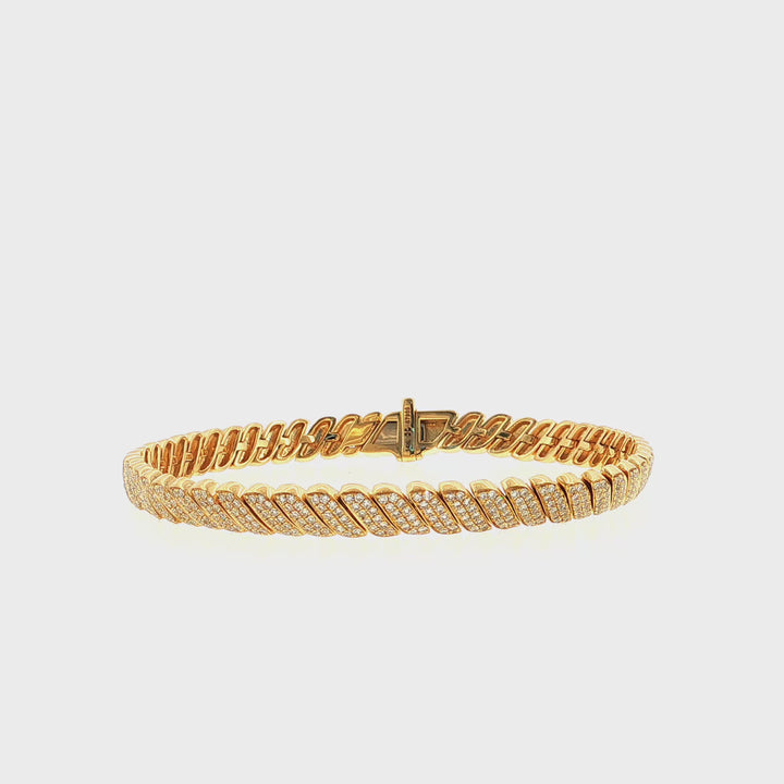 Pave Diamond Bracelet