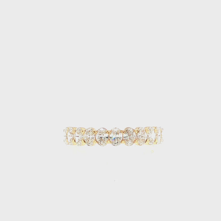 Half Way Set Lab Grown Diamond Band