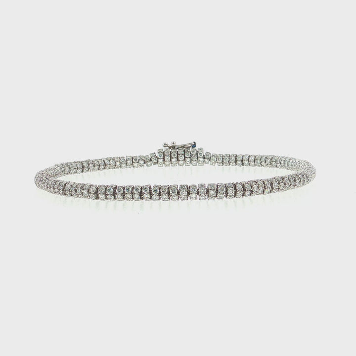 Lab Grown Diamond Pave Eternity Bracelet