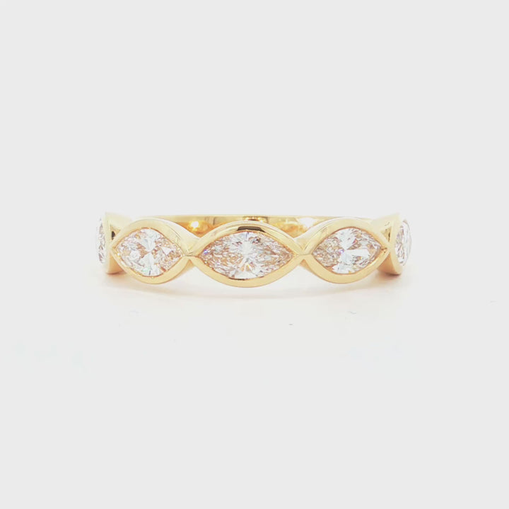 Lab Grown 1/2 Way Set Diamond Band