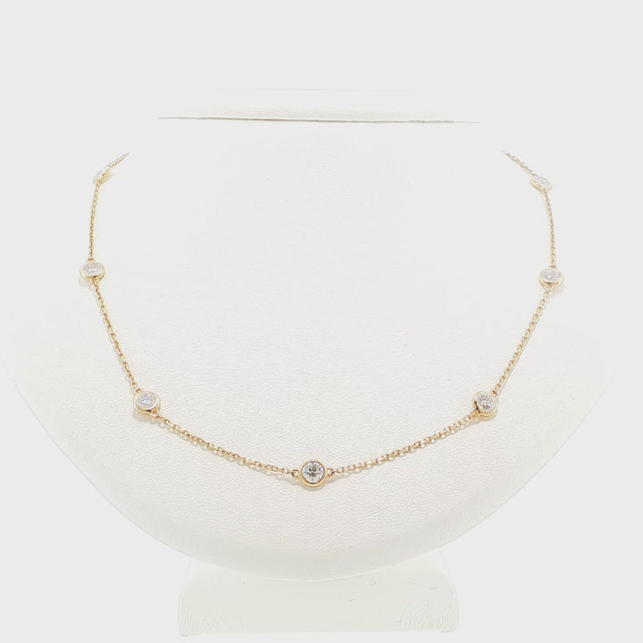Lab Grown Diamonds by the Yard Necklace - TJ7334NHY