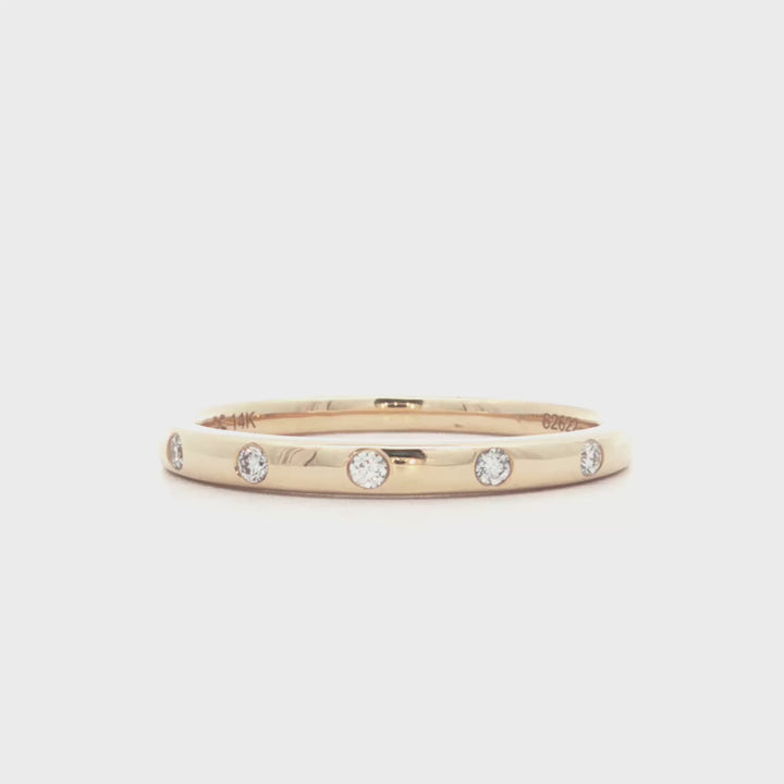 Flush Set Diamond Band - 54897RY