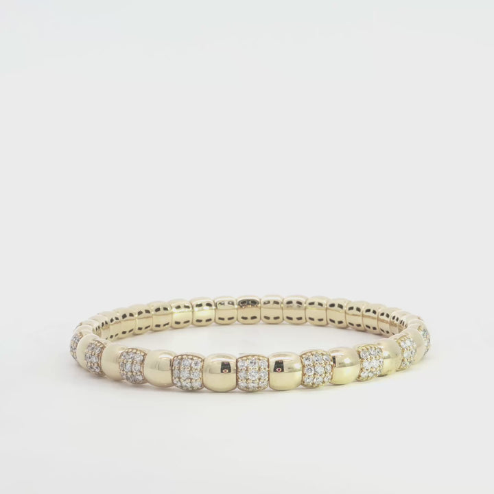 Diamond Stretch Bangle - BG448