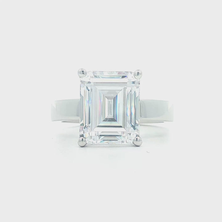 Unity Solitaire Engagement Ring with Basket Head - YJC6003R