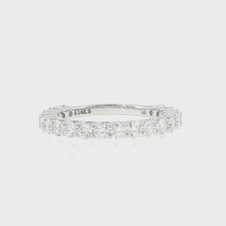 Three Fourth Way Lab Grown Diamond Band - 766523-LAB